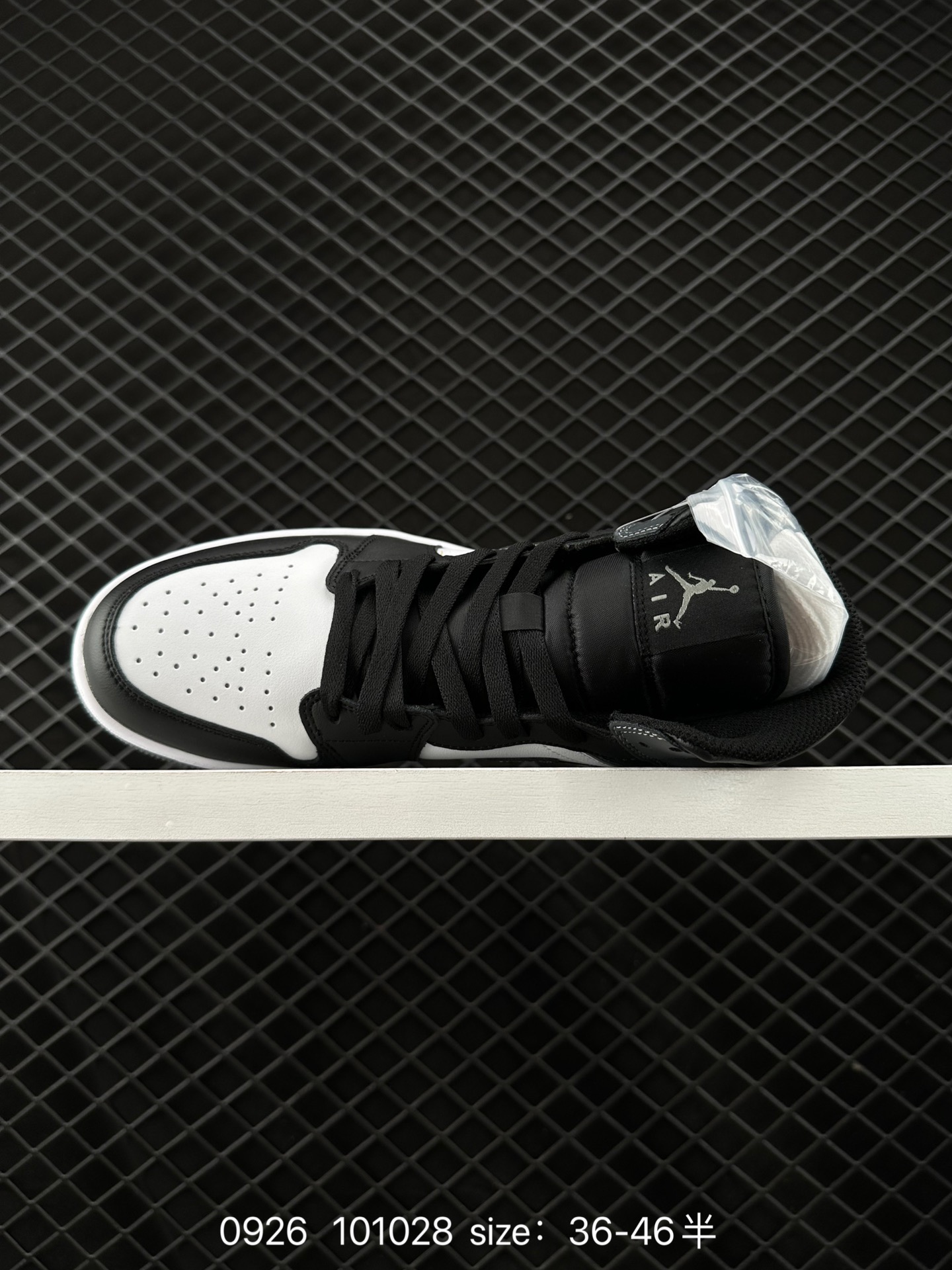 NIKE Air Jordan 1 Retro Mid”Reverse Black Toe“ TL BMXDAJ1